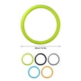 thumbnail image 2 of Qholemyo Washable Tasteless Soft Non slip Grip Car Steering Wheel Cover Fashion Car Accessories Car Decorations Universal Wear Resistant Cover, 2 of 3