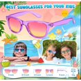 thumbnail image 3 of Lentes de sol para niños OWOOSNI, paquete de 16, protección UV400, recuerdos para fiesta, 3 of 7