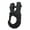 Black, variant on 3/8" Tow Winch Hook Vehicle Winch Hook 32000Lbs Capacity Ergonomic Clevis Clip 10T Winch Hook for Truck Trailer