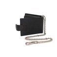 thumbnail image 5 of Bi-fold Chain Wallet for Men 18'inch Biker Chain RFID Safe Leather  Snap Tap Closer, 5 of 6