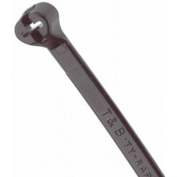 Ty-Rap Cable Tie,7.3 in,Black,PK1000  TY25MX