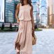 thumbnail image 1 of Vestido Sin Mangas Vestido sin mangas de verano Elegante vestido largo maxi Ropa femenina (Caqui M) Cgtredaw para Mujer Caqui T M, 1 of 6