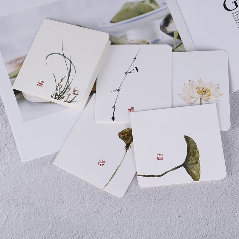 Details about   5pcs/pack Classical Chinese Greeting Card Diy Birthday Christmas Blessing CaHCA 