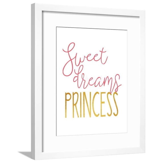 Sweet Dreams Princess, Framed Art Print Wall Art by Alli Rogosich Sold by Art.Com