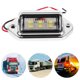 thumbnail image 4 of 2 luces LED para matrícula de coche, 12 V-24 V CC, luces de posición para remolque de coche, camión, SUV, remolque, furgoneta., 4 of 6