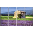 thumbnail image 2 of Maison dans le Champ de Lavande - Art Mural sur Toile Paysage, 2 of 3