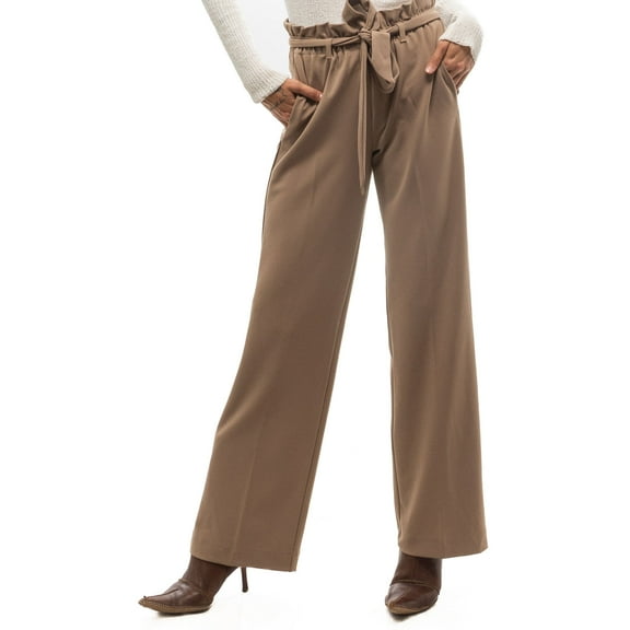 Paperbag Waistband Belted Pant
