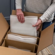 Walmart Foam Pouches, White, 12 x 12
