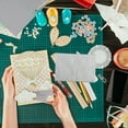 thumbnail image 4 of DEEPCRAFF 3D Embossing Folder for Paper Crafts, Card Making, High Precision Plastic with White Floral Design, 4 of 8