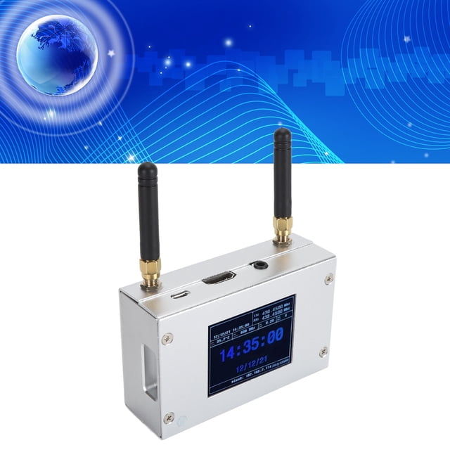 Módem De Voz Digital Multimodo, Soporte De Carga Fácil Conexión Ethernet Placa De Punto De Acceso Dúplex MMDVM 2 Antenas Externas Carcasa De Aluminio Para Micro USB
