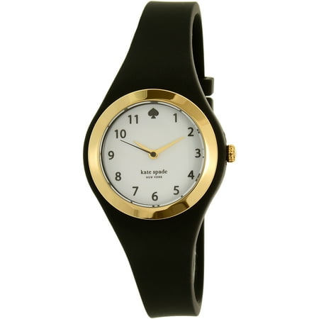 Kate Spade Women's Rumsey 1YRU0642 Black Silicone Quartz Watch