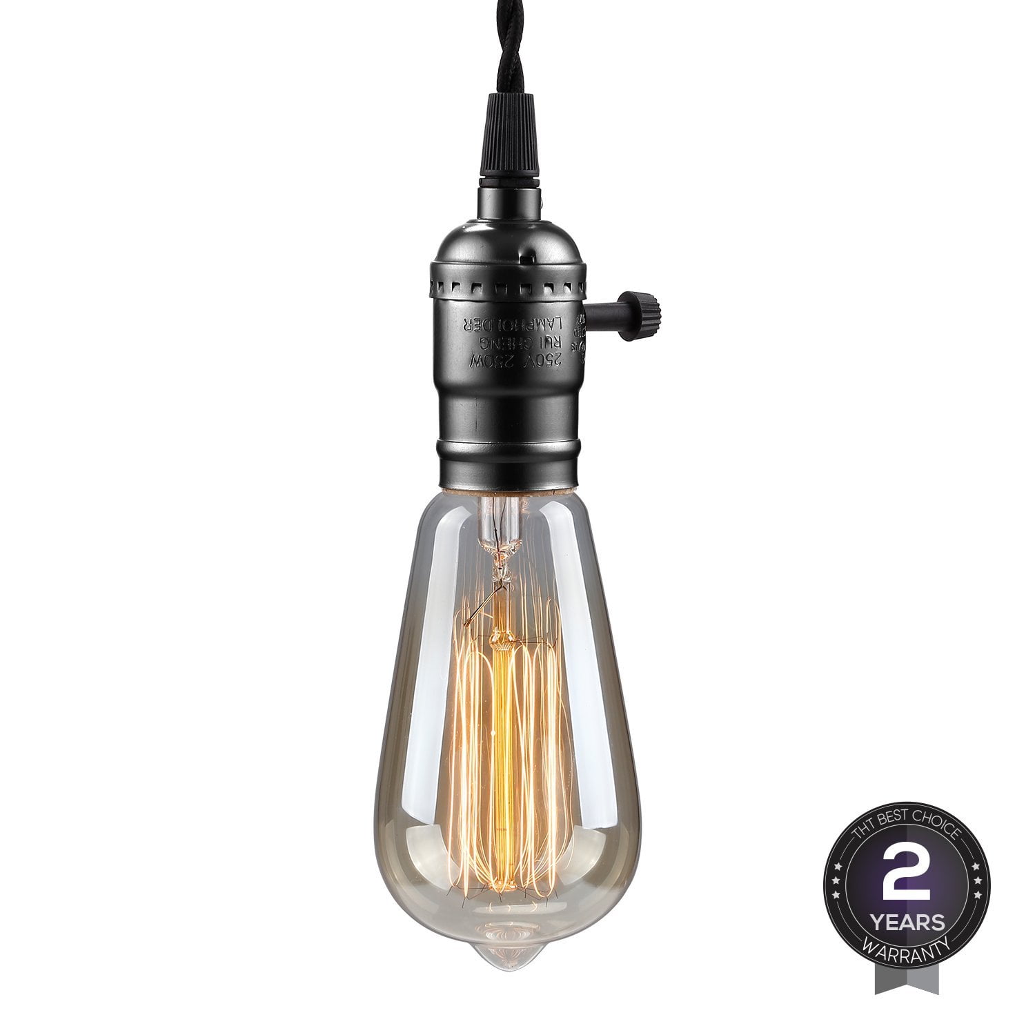 Torchstar Industry Pendant Lighting Ul Listed Ceiling Light Torchstar Industry Pendant Lighting Ul Listed Ceiling Light Fixtures E27 Lamp Holder Black Com
