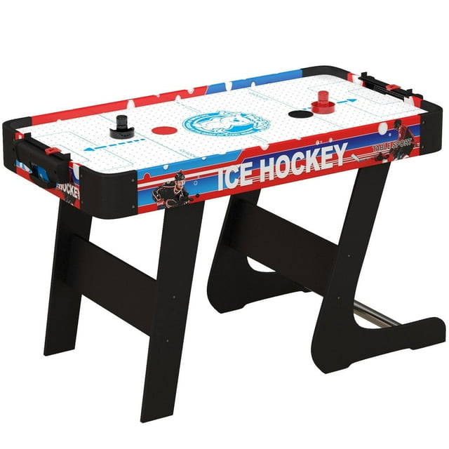 Soozier 40" Air Hockey Table avec 2 Pucks, 2 Pushers, Table d'arcade pliante