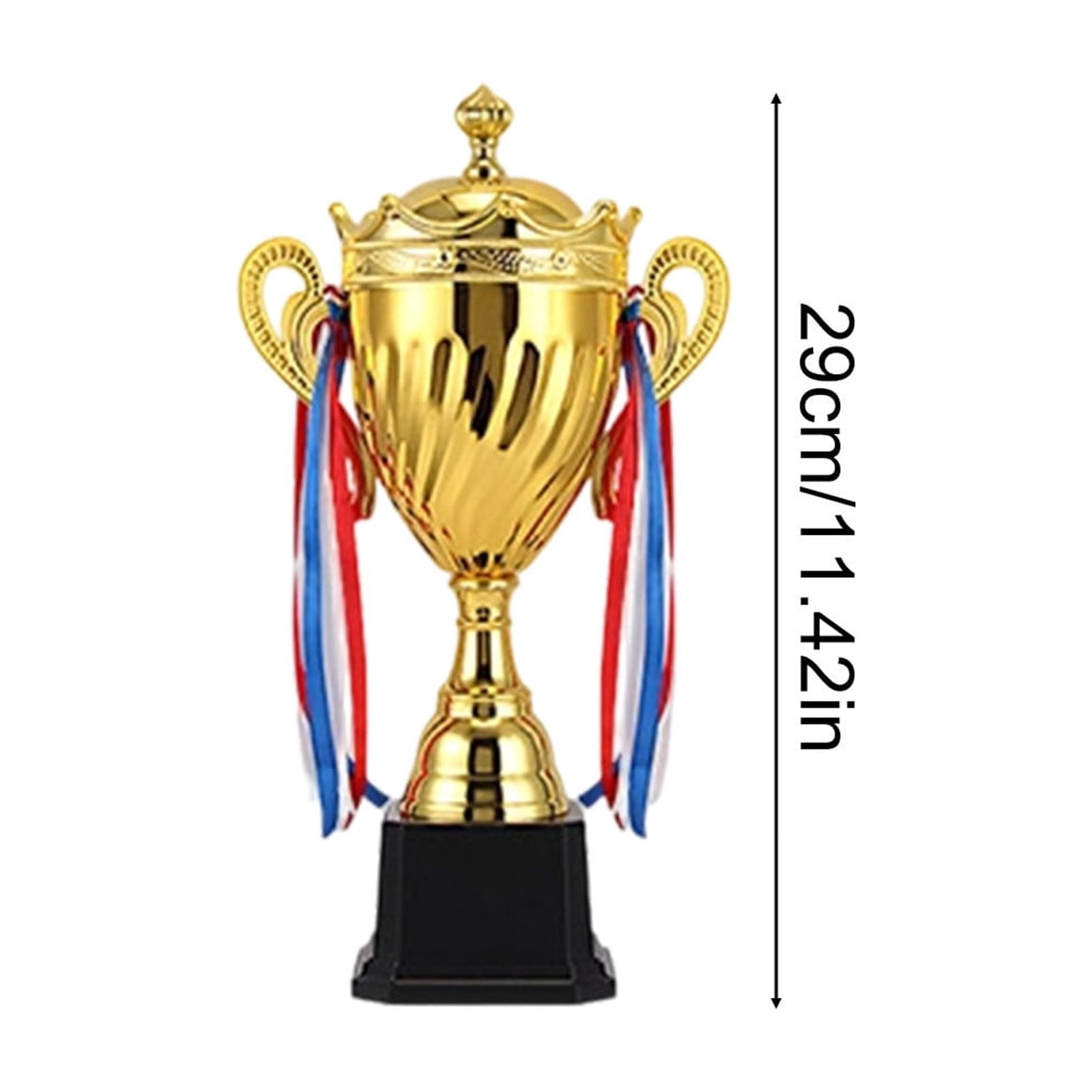 Dxssxc Gold Place Trophy Cup - Metal Award for Sports Championship, Youth Birthday Party & Event Prize, Durable Glossy Finish for Basketball, Football & Soccer Tournaments