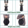 thumbnail image 4 of Taburete plegable taburete portátil taburete de camping resistente hasta 181 kg para pesca senderismo barbacoa, 4 of 7