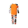 thumbnail image 4 of SUNSIOM Family Matching Halloween Pajamas, Baby Rompers/Bat Pumpkin Letter Print Sleepwear Set, 4 of 9