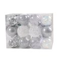 thumbnail image 3 of Hvmvliv Christmas Tree Ornaments (24pcs-6cm) Christmas Ball Ornaments Plastic Shatterproof Christmas Tree Decorations Electroplated Christmas Tree Hanging Balls Party Decorations Silver, 3 of 3