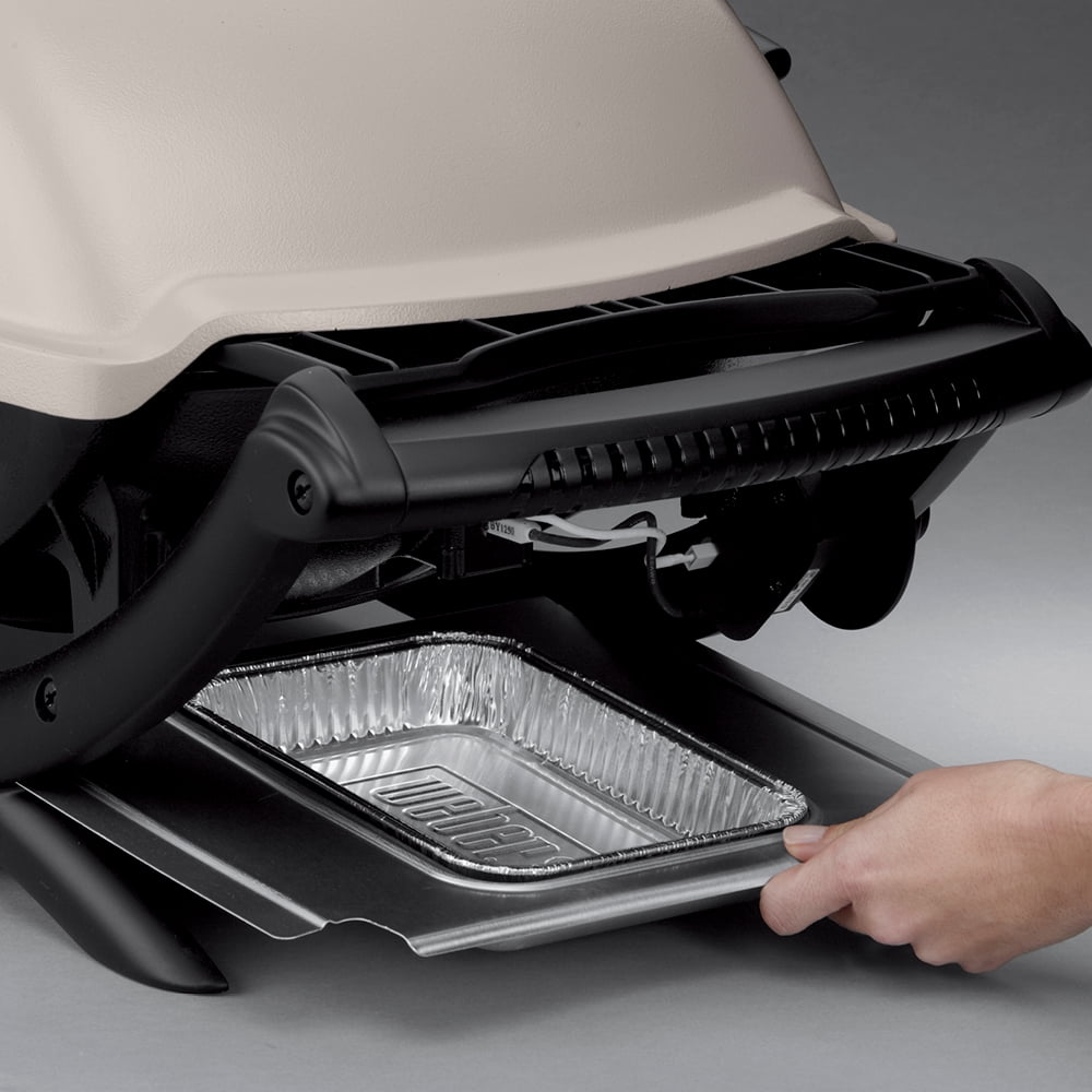 Weber Q 2200 1-Burner Portable Gas Grill, Titanium