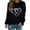 ZA-Black, variant on Jsaierl Valentine's Day Tops for Women Cute Love Heart Print Shirts Casual Long Sleeve Tees Trendy Crew Neck Blouses 2025