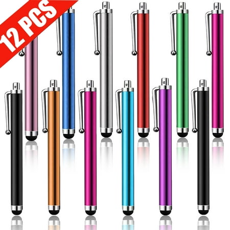 Stylus Pen for ipad ,12 Pack Stylus Pens for Touch Screens,Compatible with Apple Pen and ipad Pen
