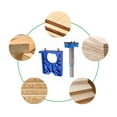 thumbnail image 2 of 35mm Hinges Jig Hinges Hole Locator Hole Opener for Woodworking Project Easy to Install Smooth and Sliding, 2 of 8