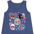 thumbnail image 3 of LOL OMG - Winter Dolls - Snow Princesses Circles - Toddler & Youth Girls A-line Dress, 3 of 5