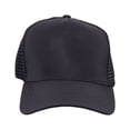 thumbnail image 2 of Gorra de béisbol Nikou negra ajustable ligera transpirable protección solar unisex, 2 of 15