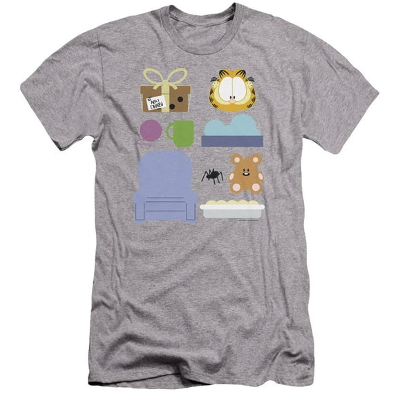 Garfield - Gift Set - Premium Slim Fit Short Sleeve Shirt - XX-Large