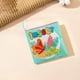 thumbnail image 4 of Juguetes de piscina, juguetes para bebés, juguetes para niños pequeños, libro de tela para niños, juguete de educación temprana, 4 lados, 8 páginas, libro de palma, tema de frutas, libro de tela para, 4 of 6
