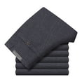 thumbnail image 5 of Nnhblu Gray Mens Stretch Pants Business Casual Pants for Men Trousers, 5 of 5