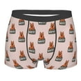 thumbnail image 4 of Goofa German Shepherd Dog Printed Men's Boxer Briefs Underwear, Moisture-Wicking Underwear, Trunk,Soft and Breathable Cotton Underwear-X-Large, 4 of 9