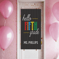thumbnail image 5 of Colorful Theme Classroom Banner Hello Fifth Grade Educational for School Decoration Student Welcome, 5 of 8