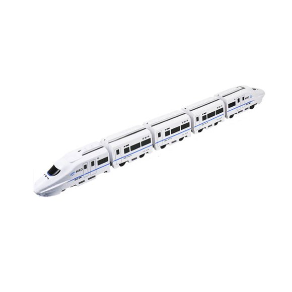 Yatlte Electric Train Set for Kids,High Speed Bullet Train,2024 New Battery Operated Train Toys,Freely Assembled High Speed Train Kids Toy Car,Early Education Toy for Boys