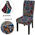 thumbnail image 2 of Dining Chair Slipcover Abstract Boho Background Chair Cover Set of 6 Elastic Chair Cover for Kitchen Home or Party, 2 of 4