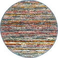 thumbnail image 2 of Rugs.com Gemstone Collection Rug – 3' 2 Round Multi Medium Rug Perfect For Kitchens, Dining Rooms, 2 of 9