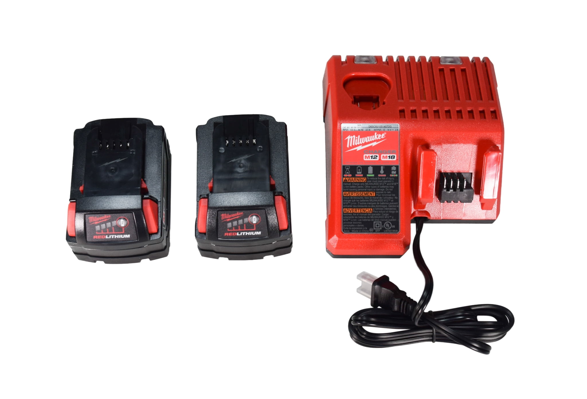 Milwaukee 2865-22 18V Brushless Cordless 7/16" Hex Impact Wrench Kit
