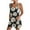 Multicolor-10, variant on Mitankcoo Short Sleeve Jumpsuit for Women - Vintage Floral Adjustable Straps Shorts Rompers Workout Jumpsuit