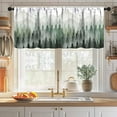thumbnail image 3 of Rustic Deer Valance Curtains for Kitchen,Farmhouse Hunting Elk Country Camouflage Forest Woodland Wildlife Bear Elk Cabin Lodge Window Treatments for Bedroom Living Room 1 Piece,54x18 Inch, 3 of 4