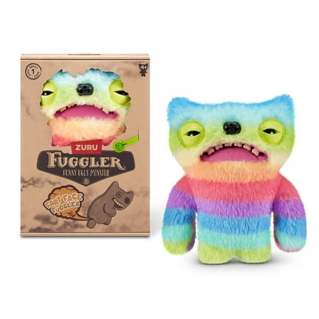 Fuggler Fart Face 9 inch (Wide eyed Weirdo) Plush, Funny Ugly Monster Stuffed Animal Toy by ZURU