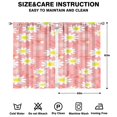 thumbnail image 2 of Printed Floral Curtains 2 Panels 42x63 Inch Rod Pocket Blackout Drapes for Bedroom, Living Room or Guest Room, 2 of 2