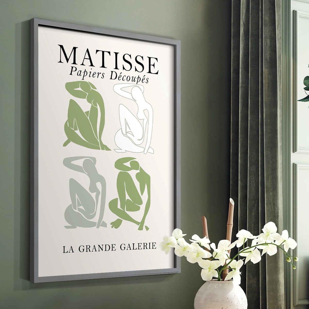 Matisse CCLXXXVI in Solid Wood 22 x 28 Framed Print