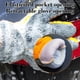 thumbnail image 4 of Guantes para lavado de coches - Diseño de cinco dedos de forro polar doble cara en pack de 2 caras para limpieza de coches, detalles de hogar y automóviles, 11,8x4,7 pulgadas, naranja, 4 of 6