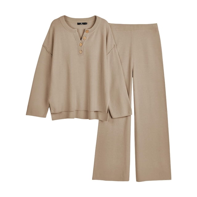 Suéter Lounge Set LILLUSORY 2024 de moda de otoño para mujer