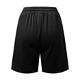 thumbnail image 7 of Womens Shorts Clearance Stretchy Soft Women's Shorts 7 Inch Inseam Great Fit Baggy Lightweight High Waisted Shorts for Women My Recent Orders, 7 of 7