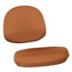 thumbnail image 4 of Funda elástica para silla giratoria de oficina Café, 4 of 9