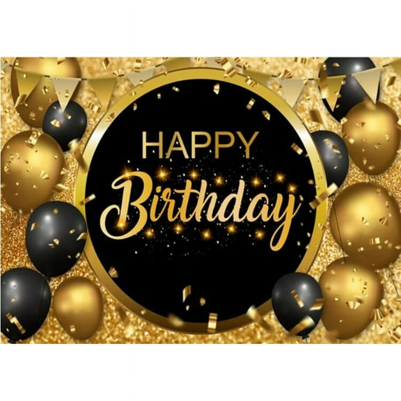 Children Birthday ration Photography Backdrops Party r Balloon Background Banner for Photoshoot Photo Studio Props QQ-03