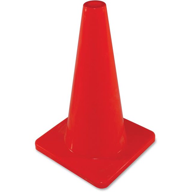18 in. Safety Cone, Orange