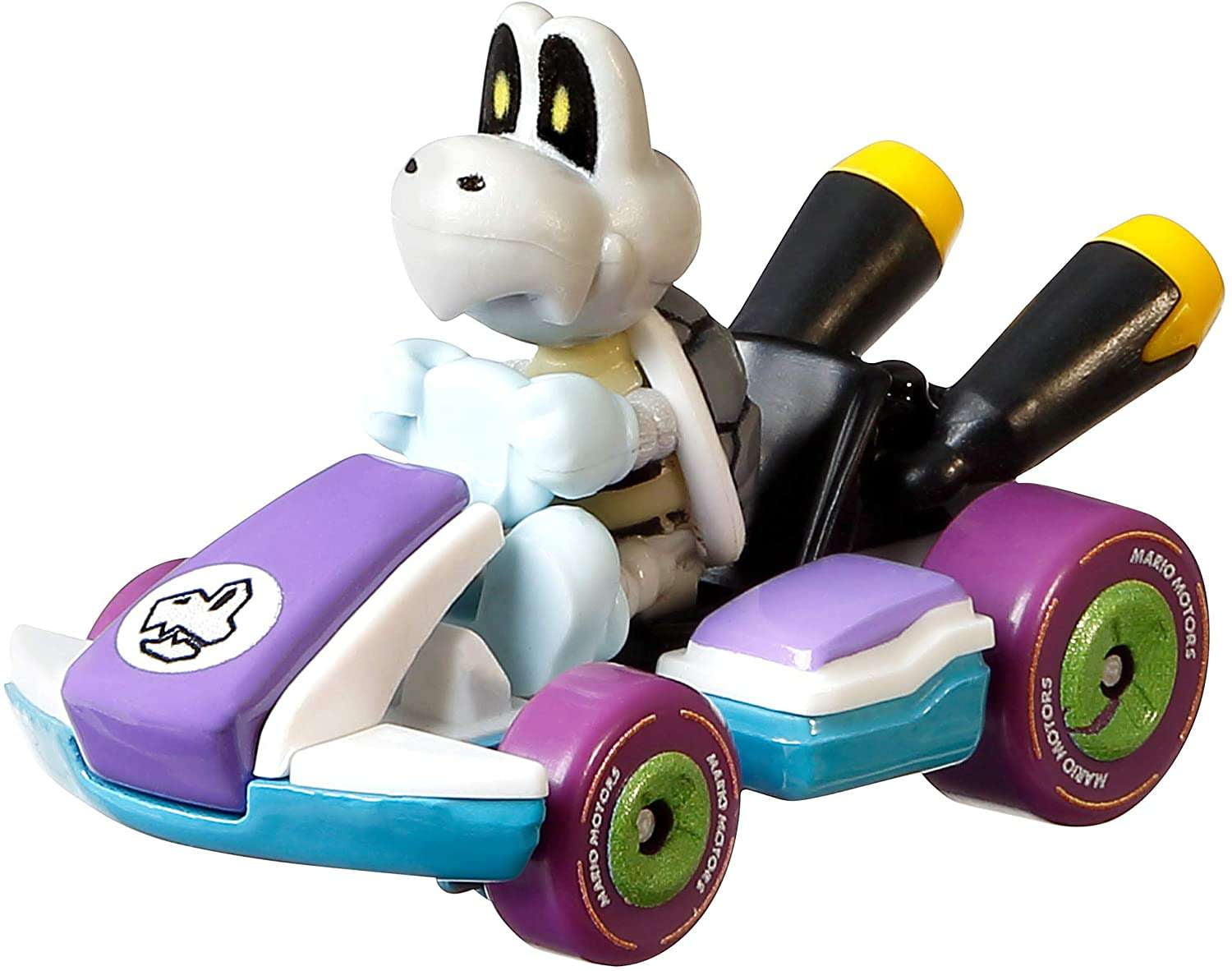 Hot Wheels Mario Kart Dry Bones Diecast Car (Standard Kart) (No