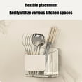 thumbnail image 5 of Ckraxd Multifunctional Cutlery Storage Box, Draining Chopsticks Holder, Plastic Knife Fork Spoon Organizer, Space-Saving Dining Tableware Caddy, 5 of 6
