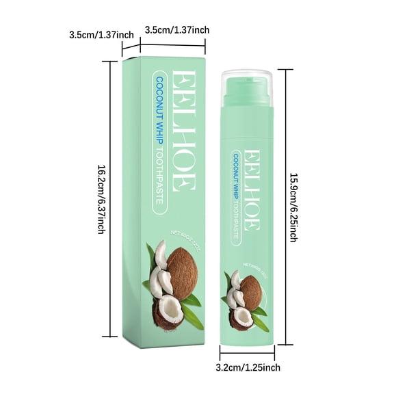 Whitening Toothpaste, Toothpaste for Sensitive Teeth and Cavity Prevention, Fruit Flavored Toothpaste For Refreshing Breath Teeth Removing Yellowing And Stains Fluorinated Toothpaste 60g